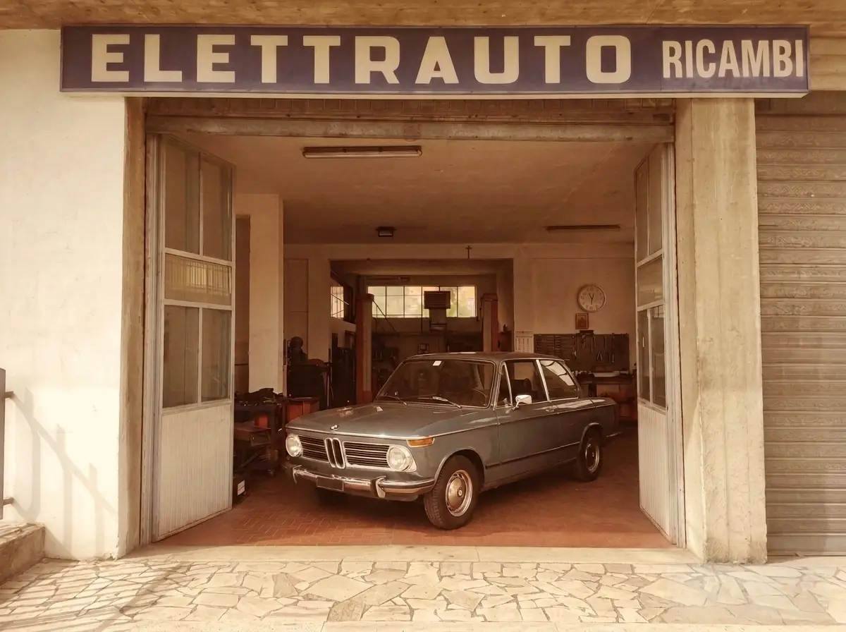 L'officina negli anni '70