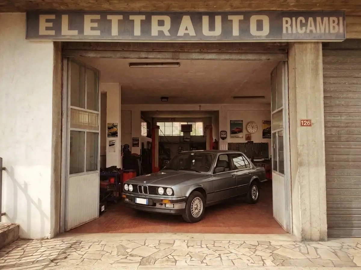 L'officina negli anni '80